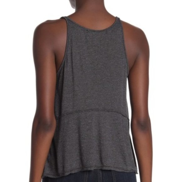 🧡 Michael Stars V-Neck Seamed Tank Top - Picture 2 of 2